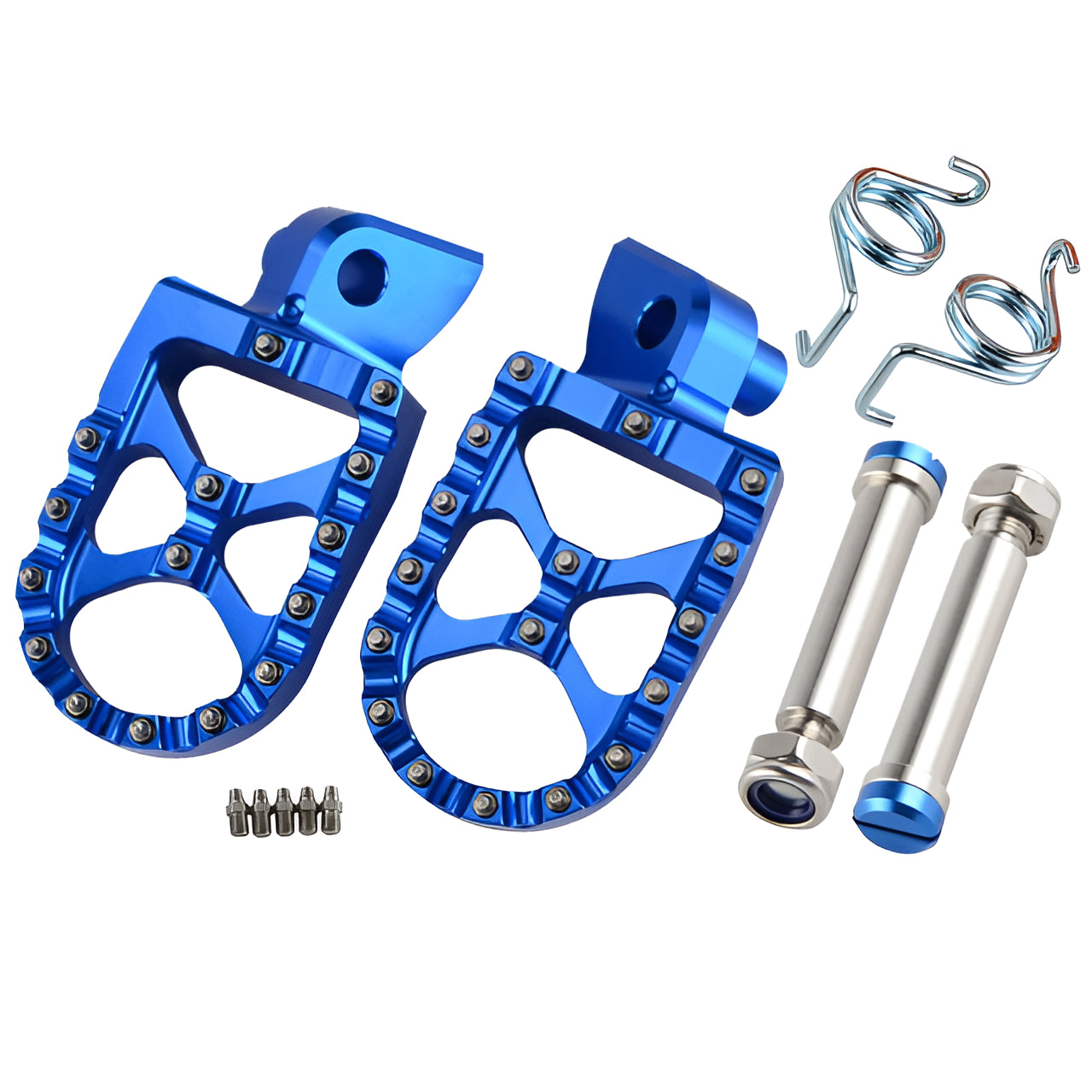 57mm Wide Foot Pegs with Mounting Pins