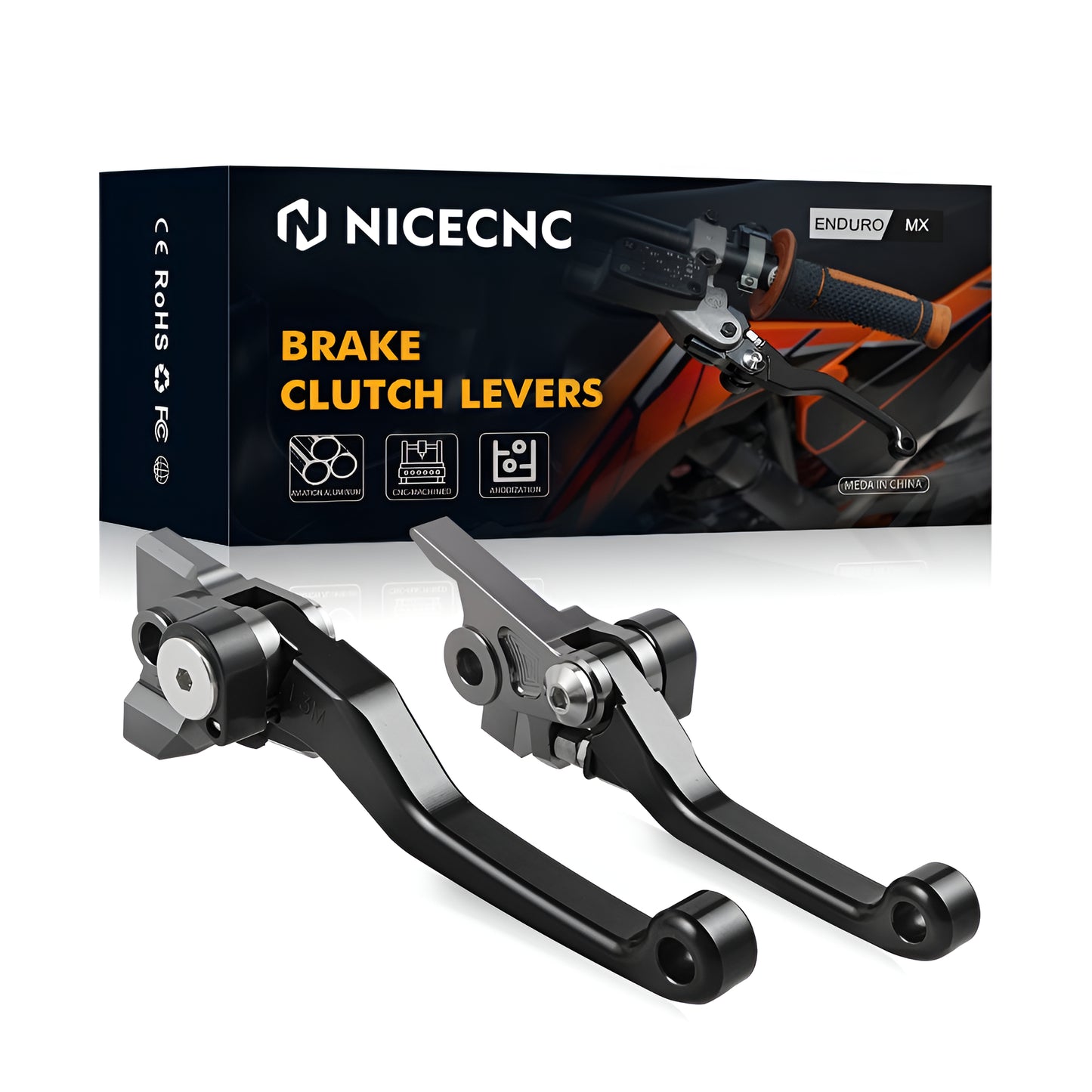 Brake and Clutch Lever Set - Brembo Compatible