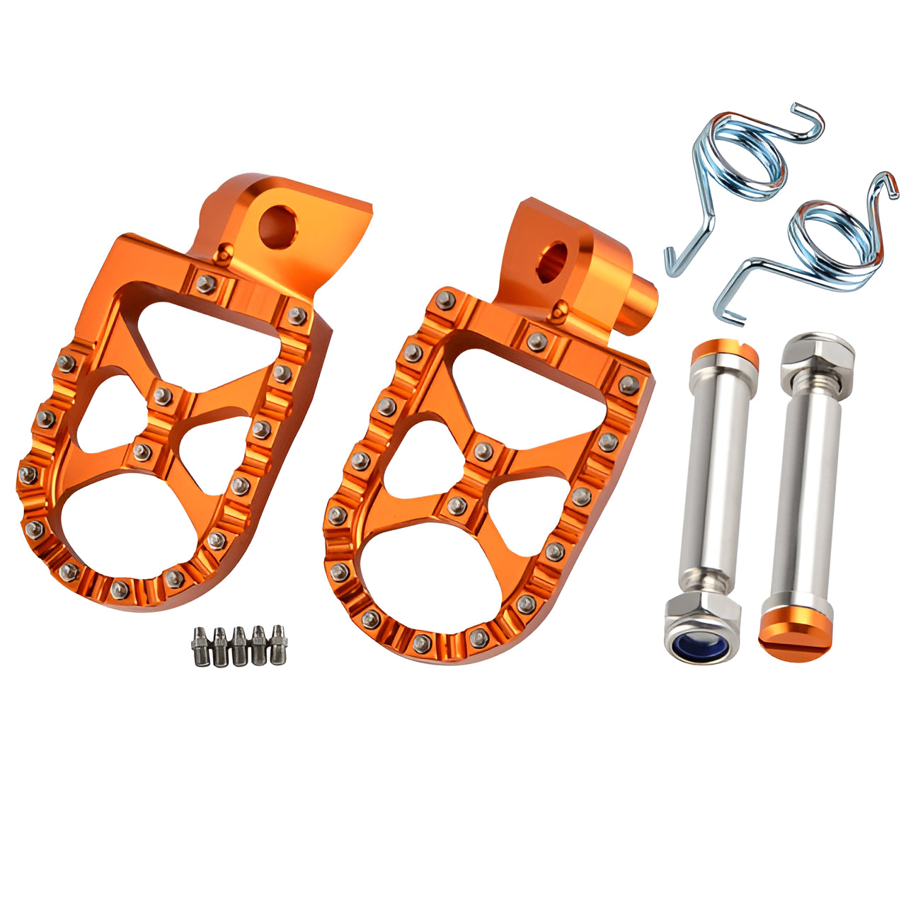 57mm Wide Foot Pegs with Mounting Pins