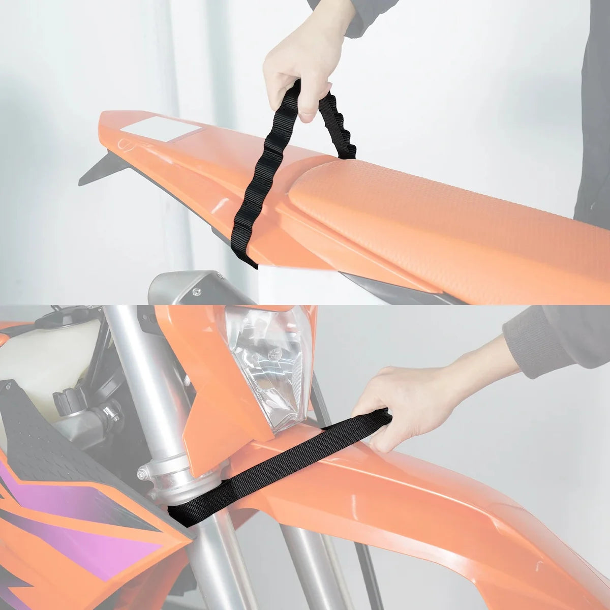 Front Rear Lift / Pull Strap Kit