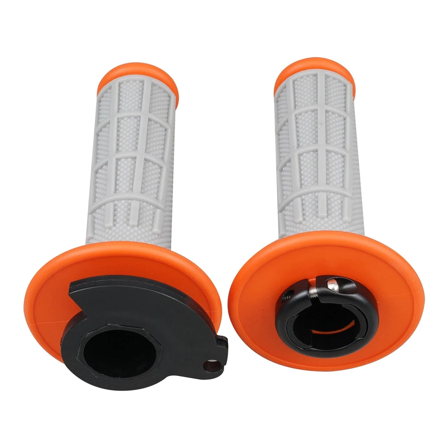 Lock-On Handlebar Grips with Throttle Tube