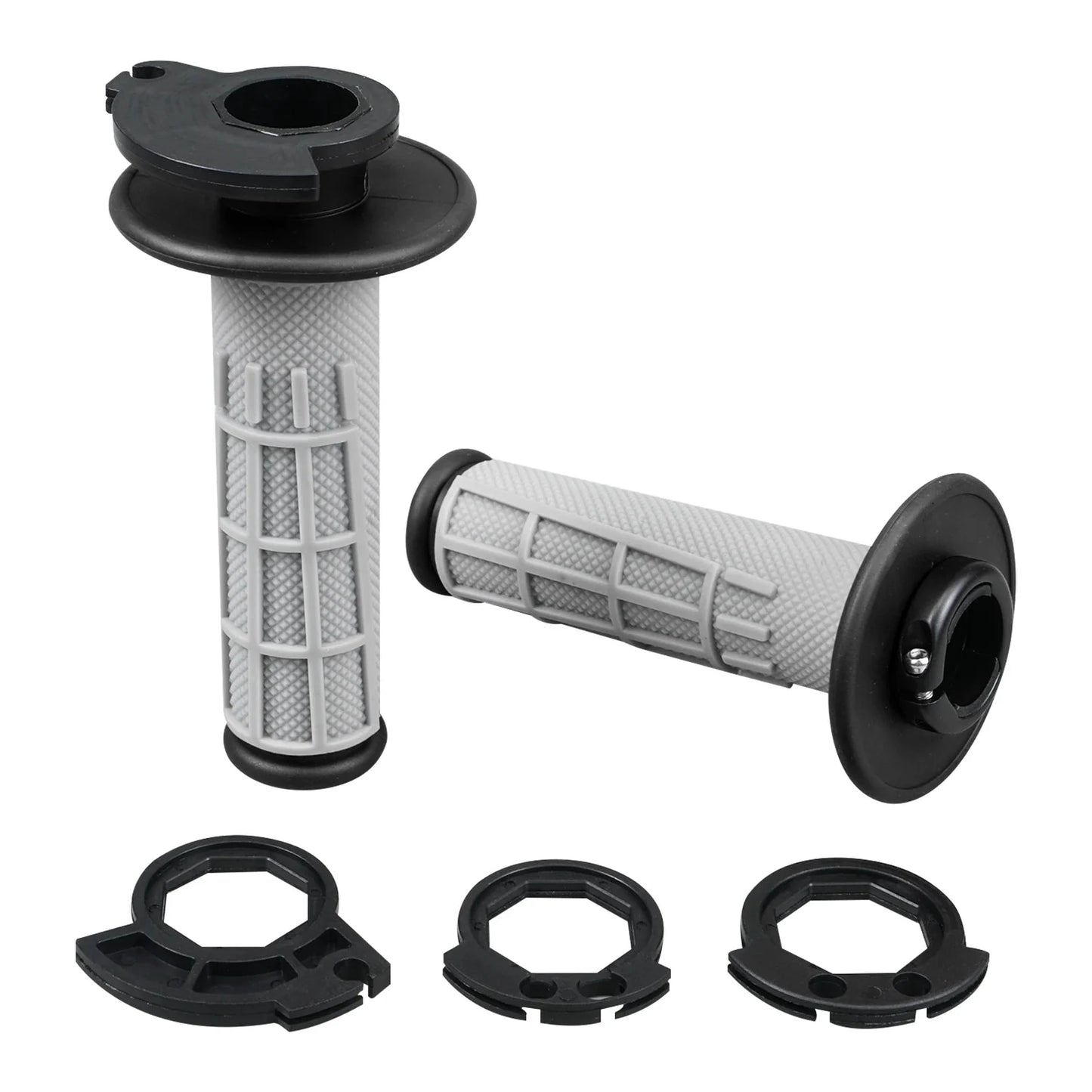 Lock-On Handlebar Grips with Throttle Tube