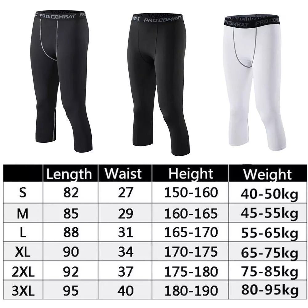 Dirt Bike Compression Tights - 3/4