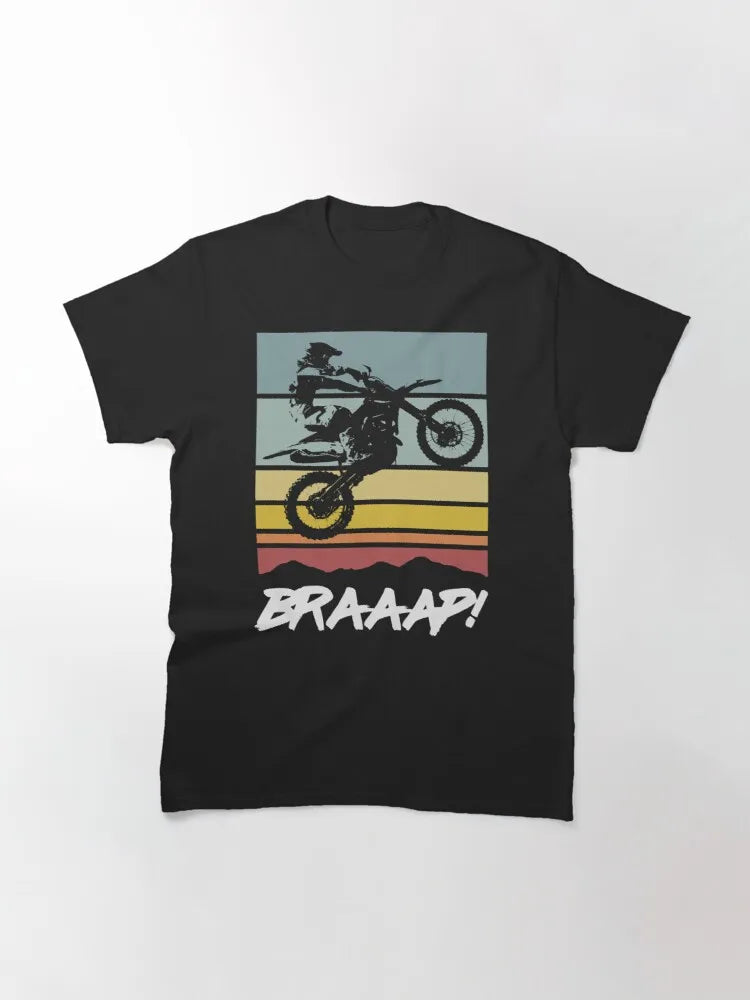 Brapp Vintage Dirt Bike T Shirt