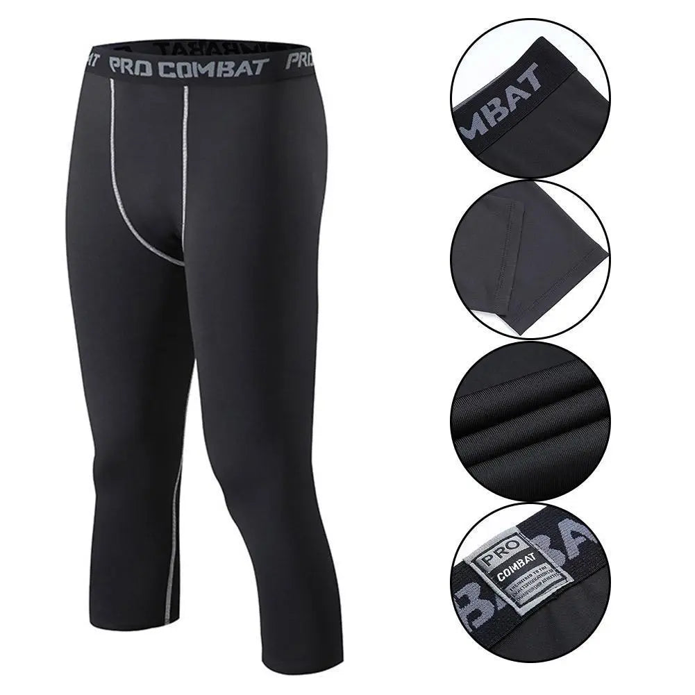 Dirt Bike Compression Tights - 3/4