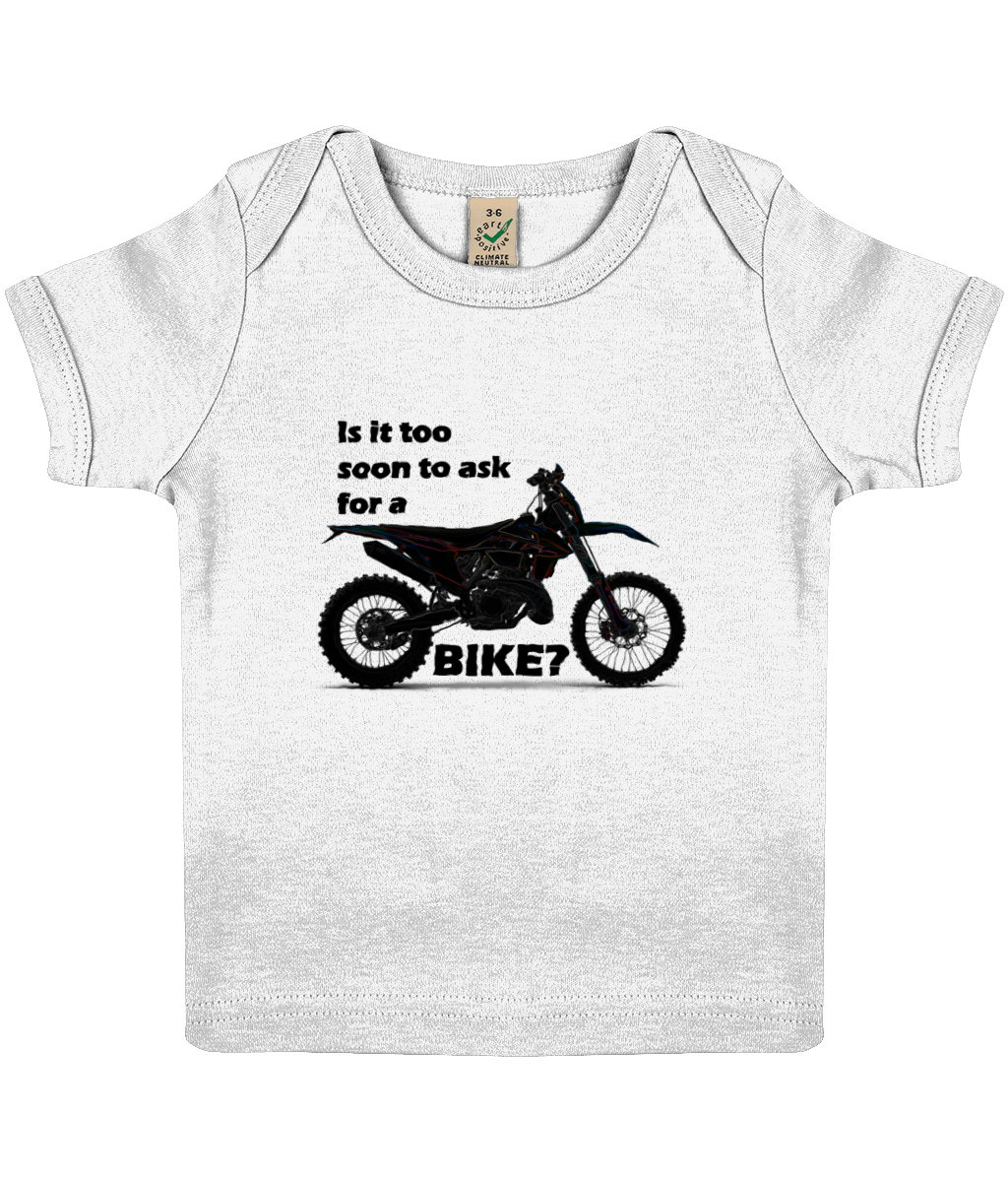 Dad! Is it too soon? Baby Lap T-Shirt