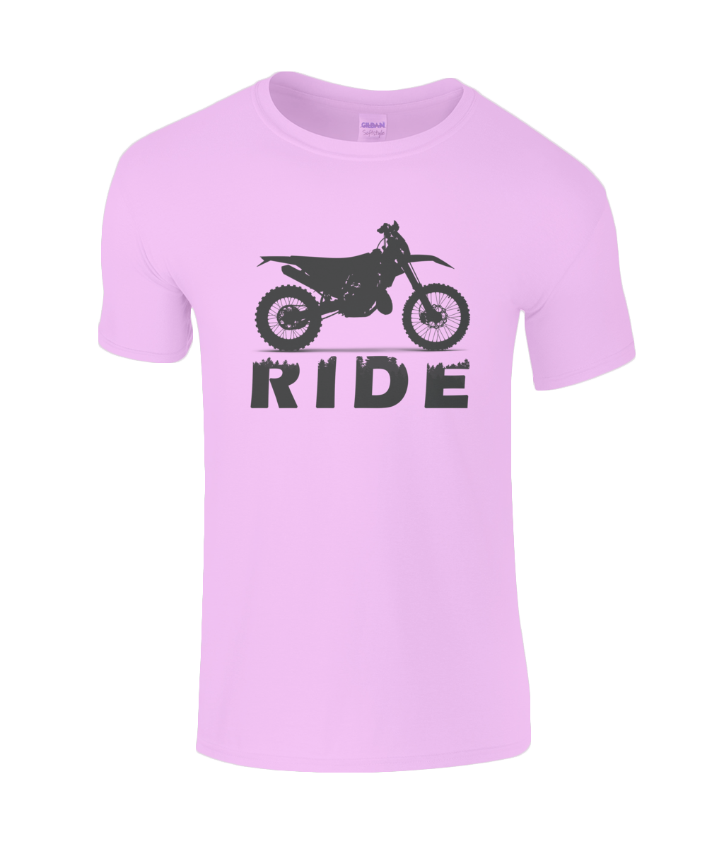 Gildan Kids SoftStyle® Ringspun Dirt Bike Ride T-Shirt