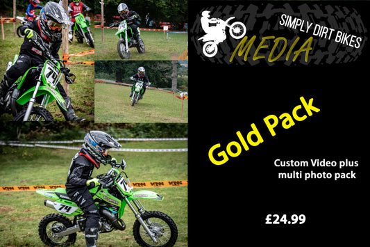 Gold Pack (Custom Rider Video, plus all photo's of your rider from this gallery)