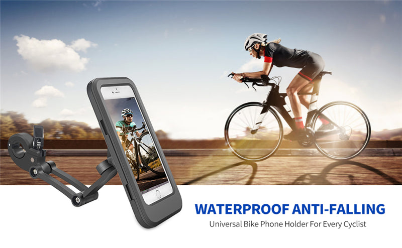 Adjustable Waterproof Bike Phone Holder