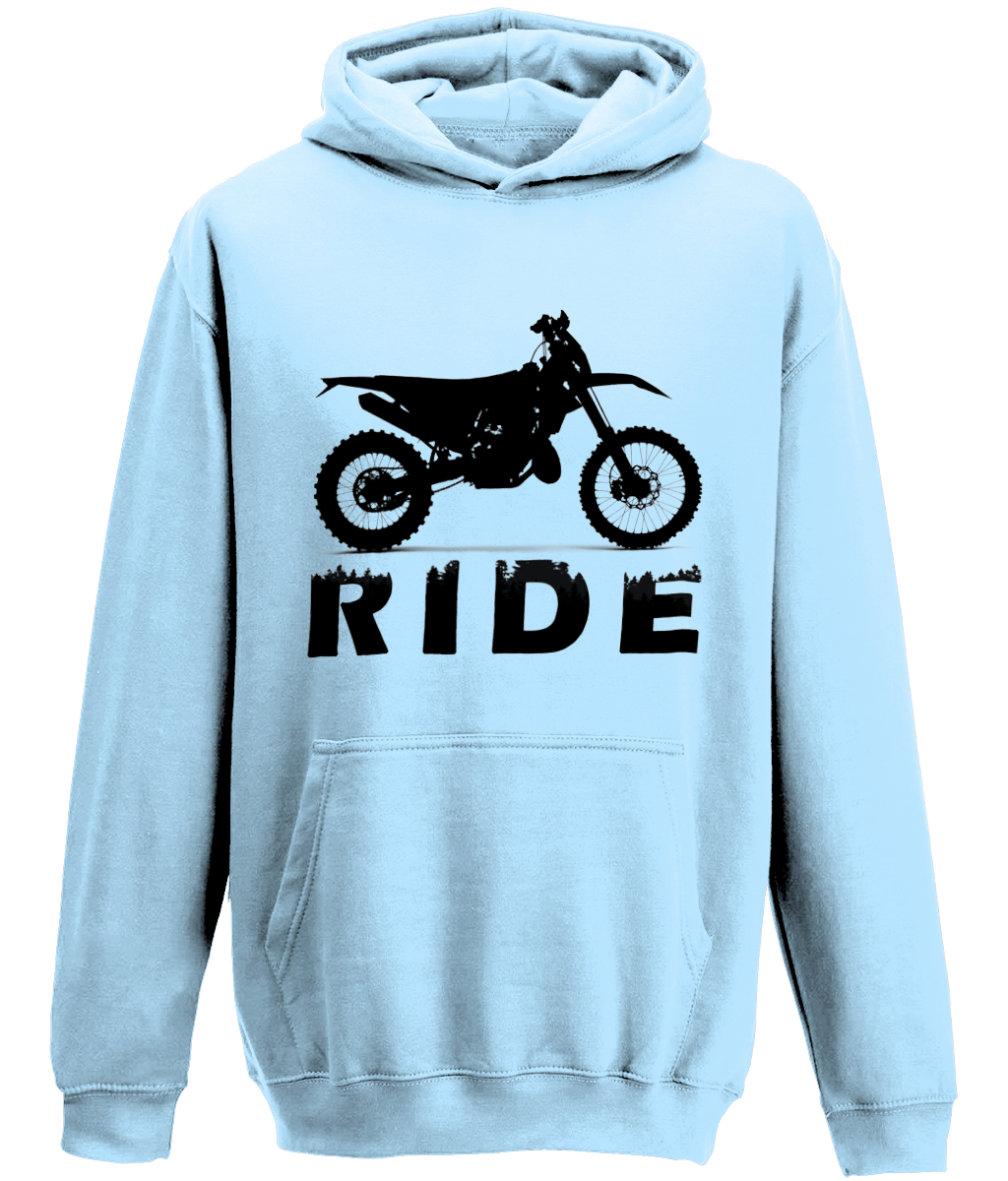 Kids Hoodie - Dirt Bike Ride