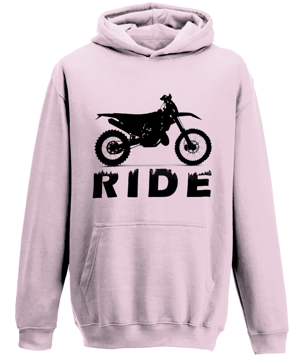 Kids Hoodie - Dirt Bike Ride