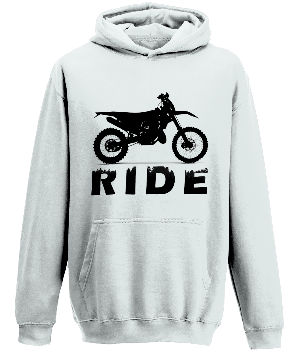 Kids Hoodie - Dirt Bike Ride