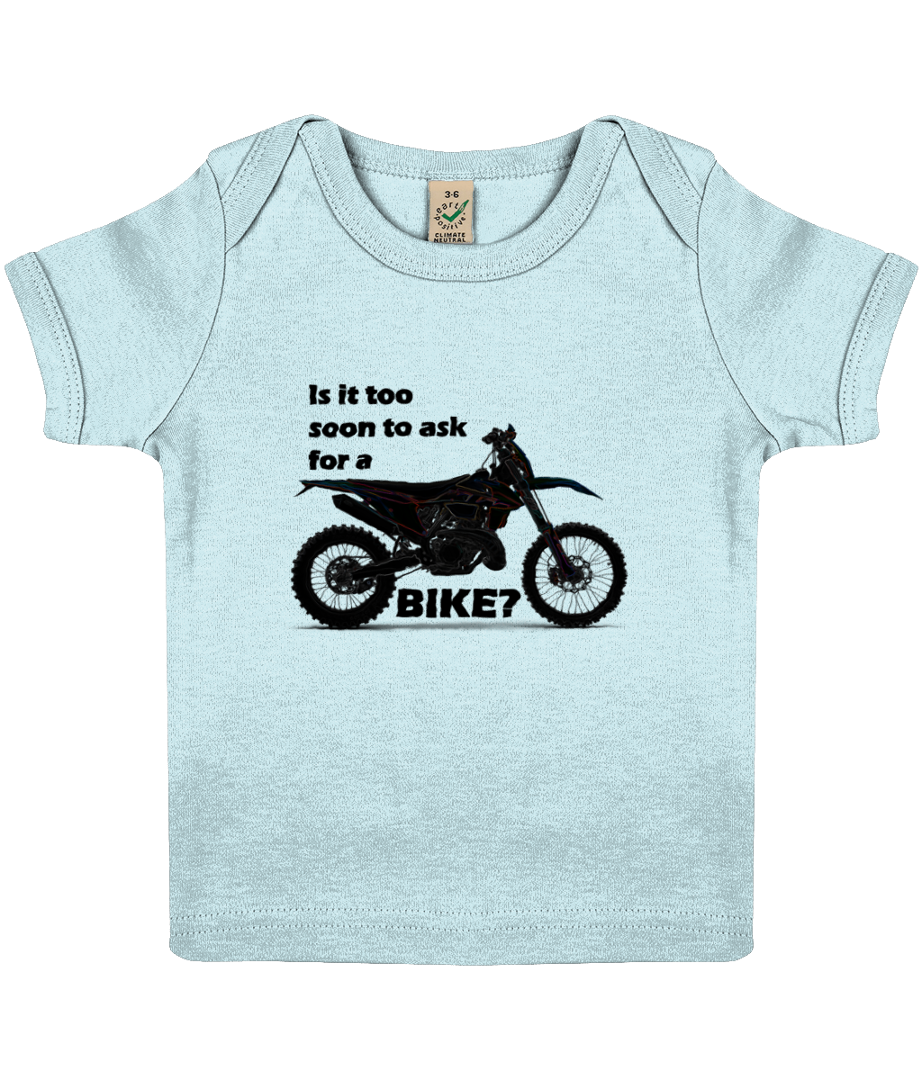 Dad! Is it too soon? Baby Lap T-Shirt